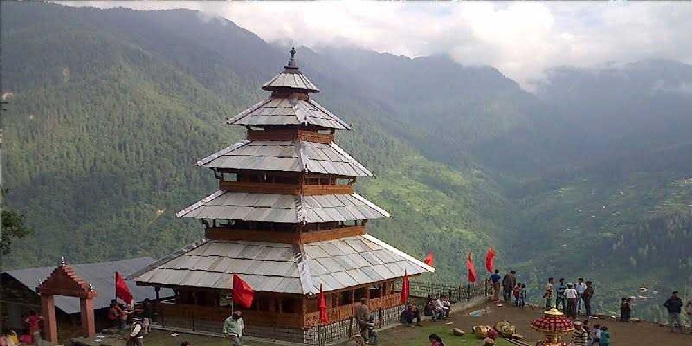 Manali tourism attraction Manu Temple